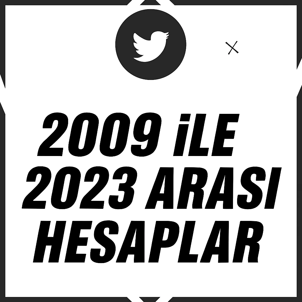 X 2009 - 2023 ARASI HESAPLAR